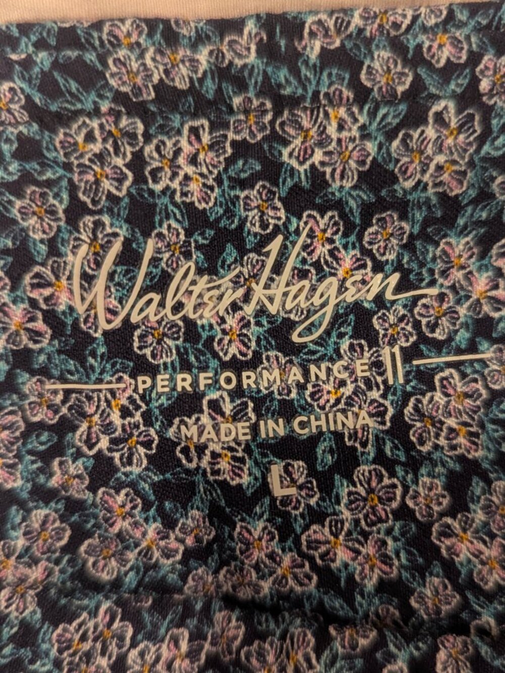 Walter Hagen Performance 11 Lightweight Golf Skort, Navy Blue Floral in Size L - Picture 11 of 11